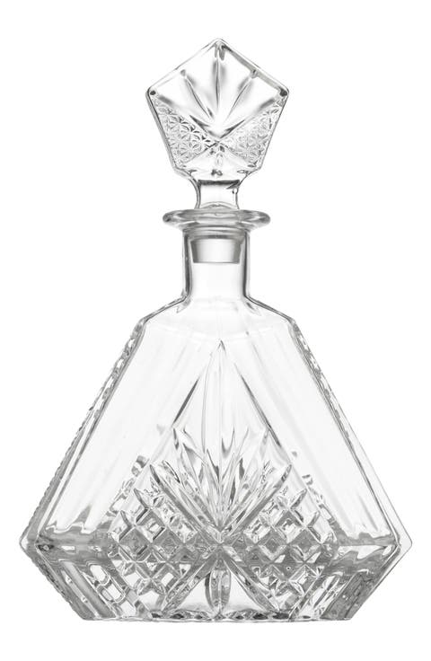 Admiral Crystal Irish Cut Whiskey Decanter