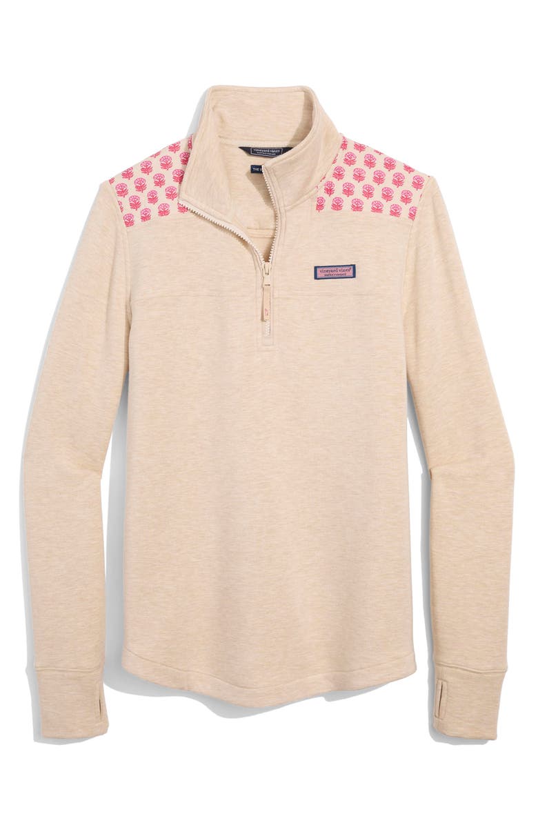 vineyard vines Dreamcloth<sup>®</sup> Relaxed Shep Shirt, Main, color, Avi Print Oat Heather