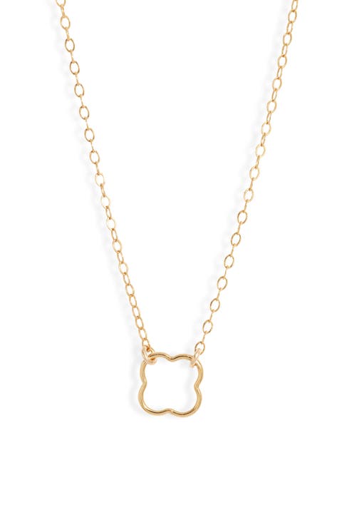 Clover Pendant Necklace