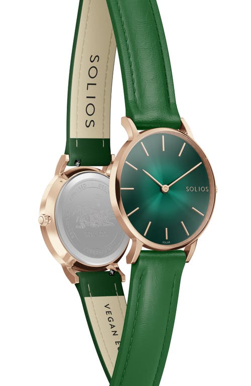 Solios Watches The Rainforest Classic | Green Dial