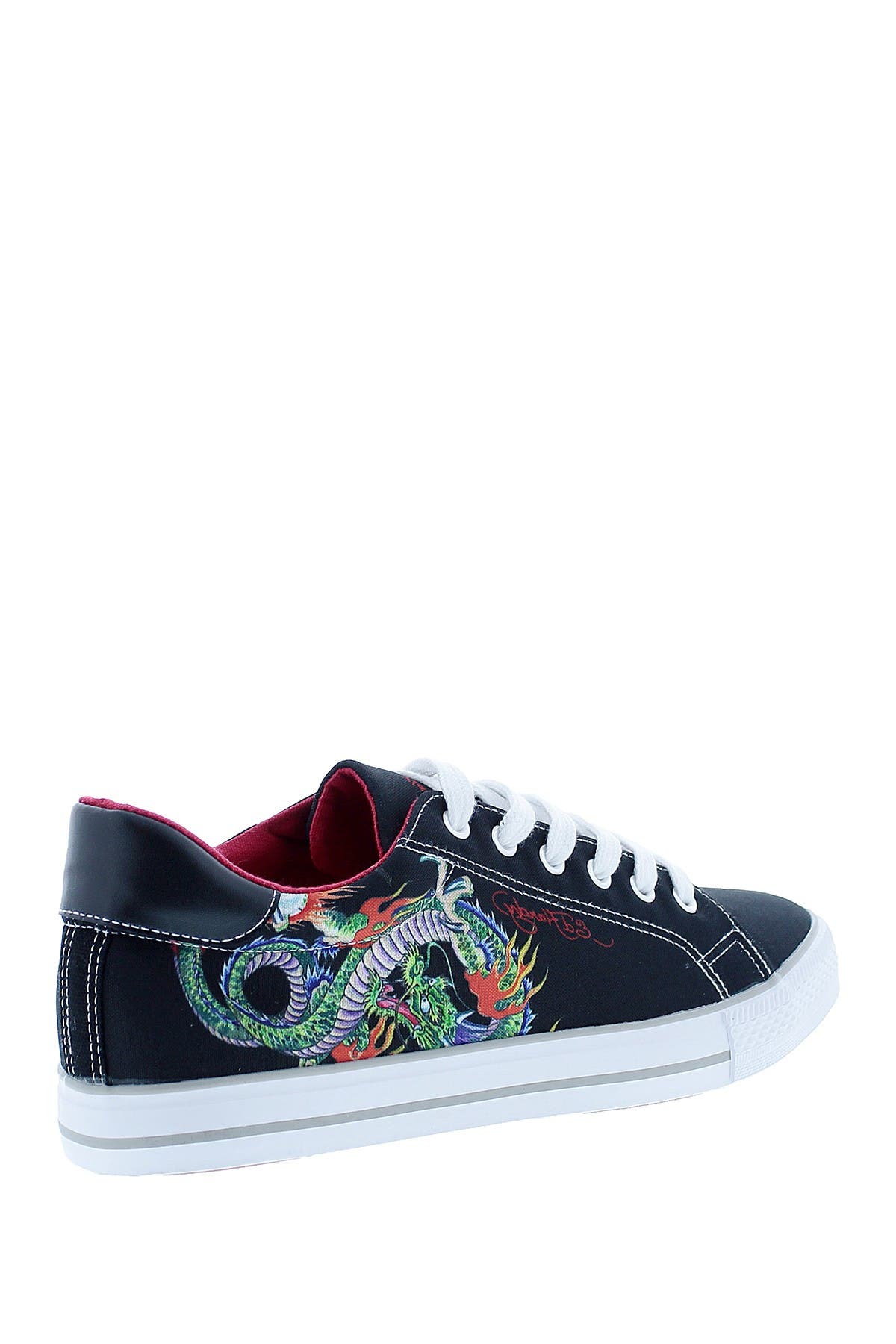 Ed Hardy Serpent Sneaker, Alternate, color, 