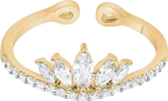 Bearfruit Jewelry 14k Gold Plated Faith Adjustable Ring Gift Idea