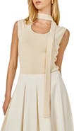 Endless Rose Knit Tank & Scarf