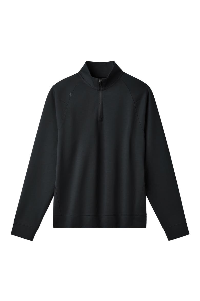 Dreamstate Quarter Zip Pullover, Alternate, color, PURE BLACK