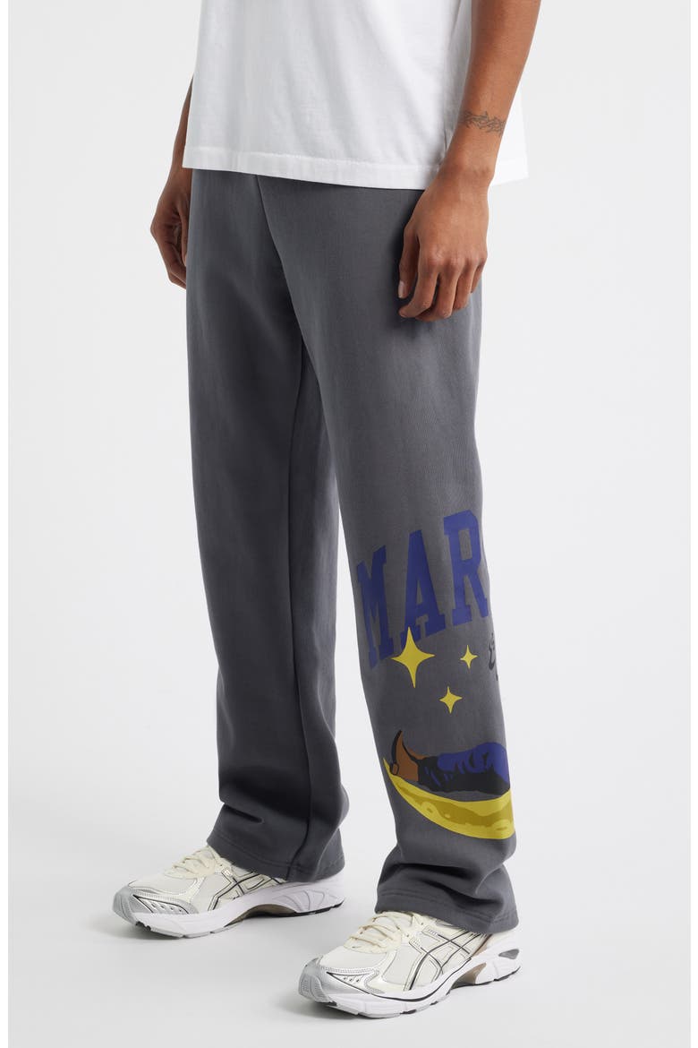 Night Rider Graphic Sweatpants, Alternate, color, ASPHALT