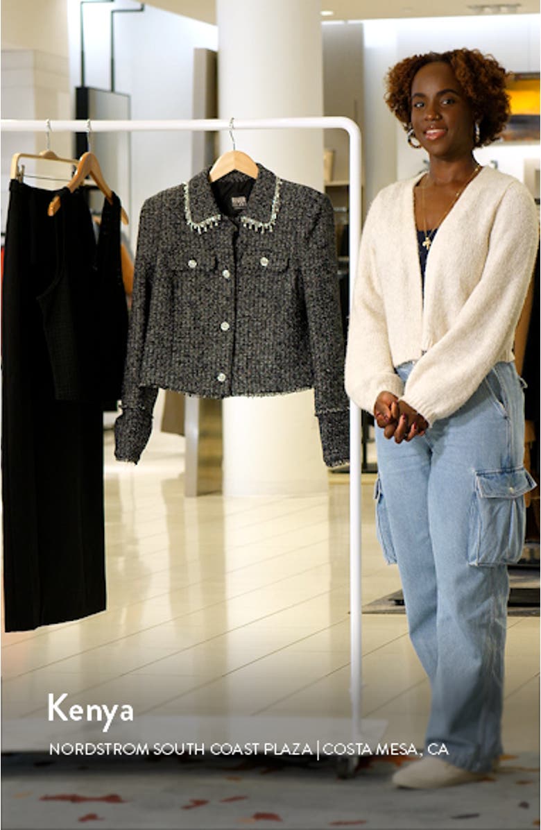 Diamante Bouclé Jacket, sales video thumbnail