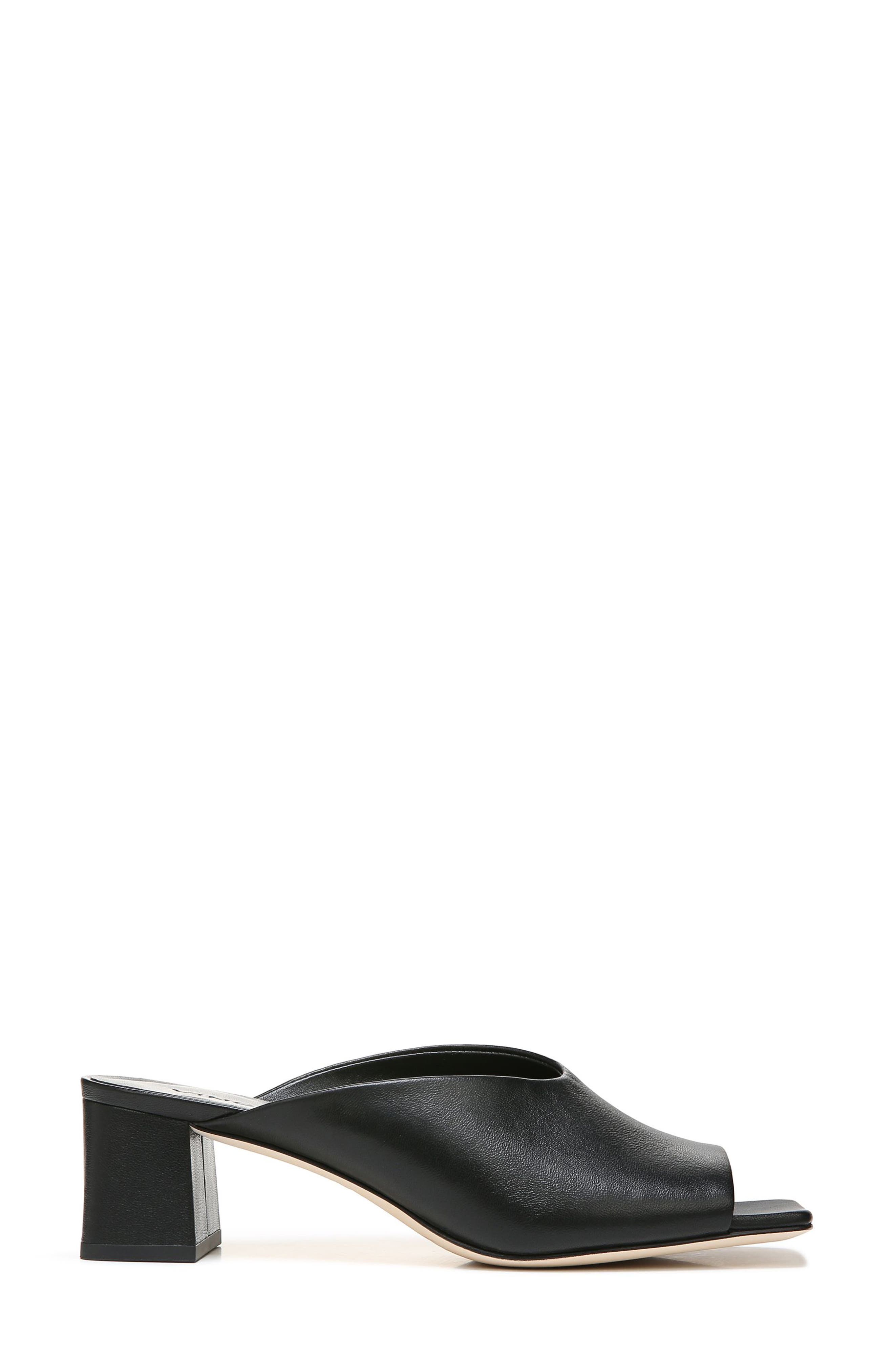 Vince Elizabeth Block Heel Mule Sandal, Alternate, color, 