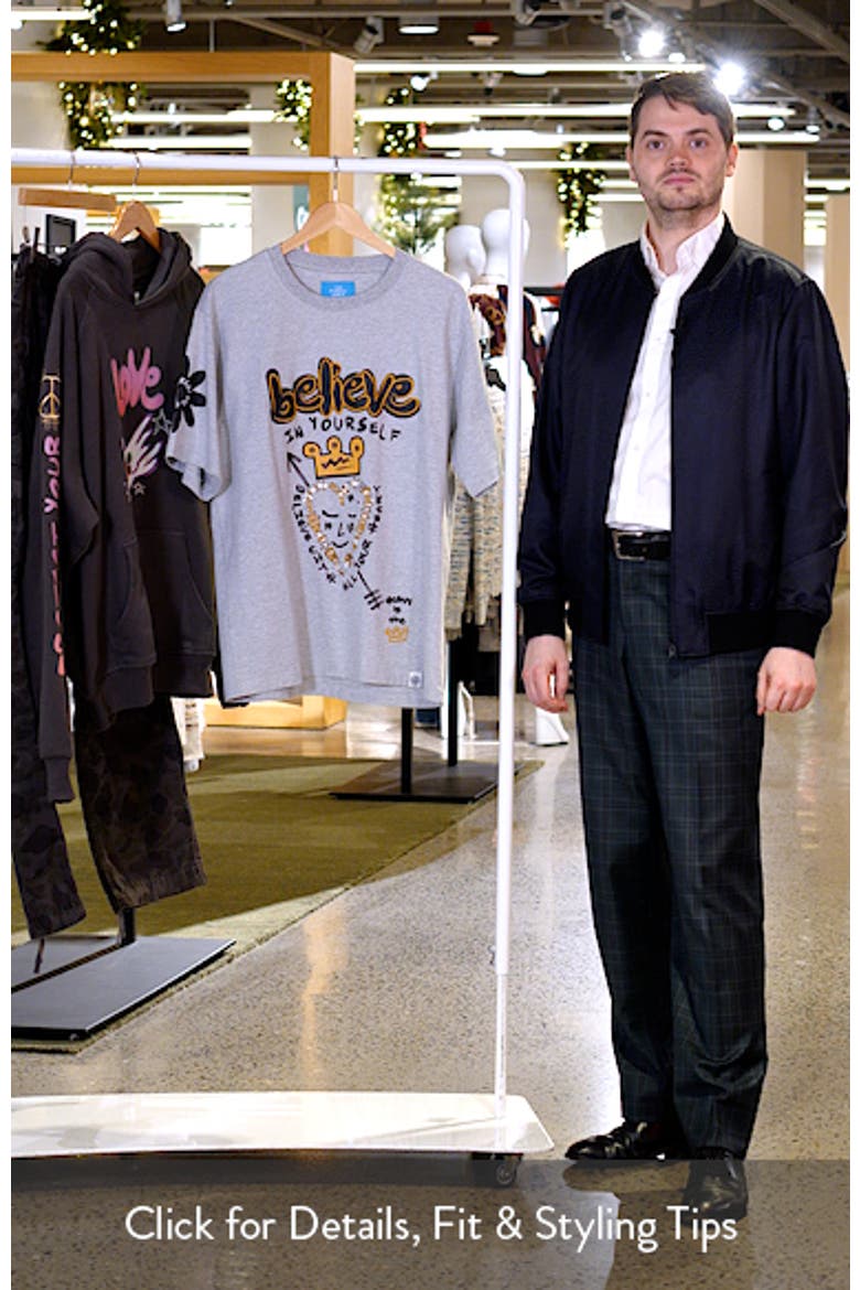 Believe in You Embroidered Graphic T-Shirt video