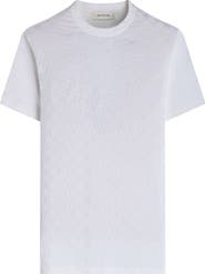 Bugatchi Geo Textured Cotton T-Shirt