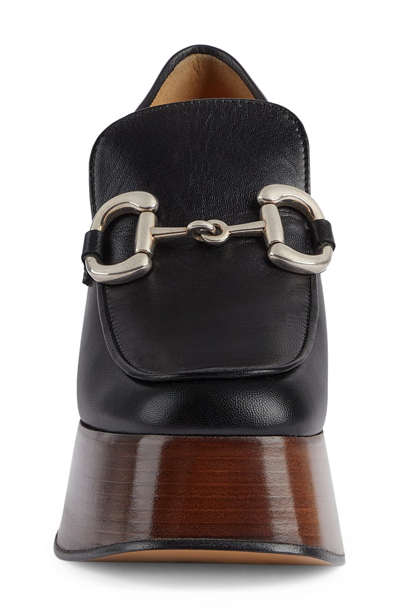 Gucci Horsebit Platform Loafer, Alternate, color, 