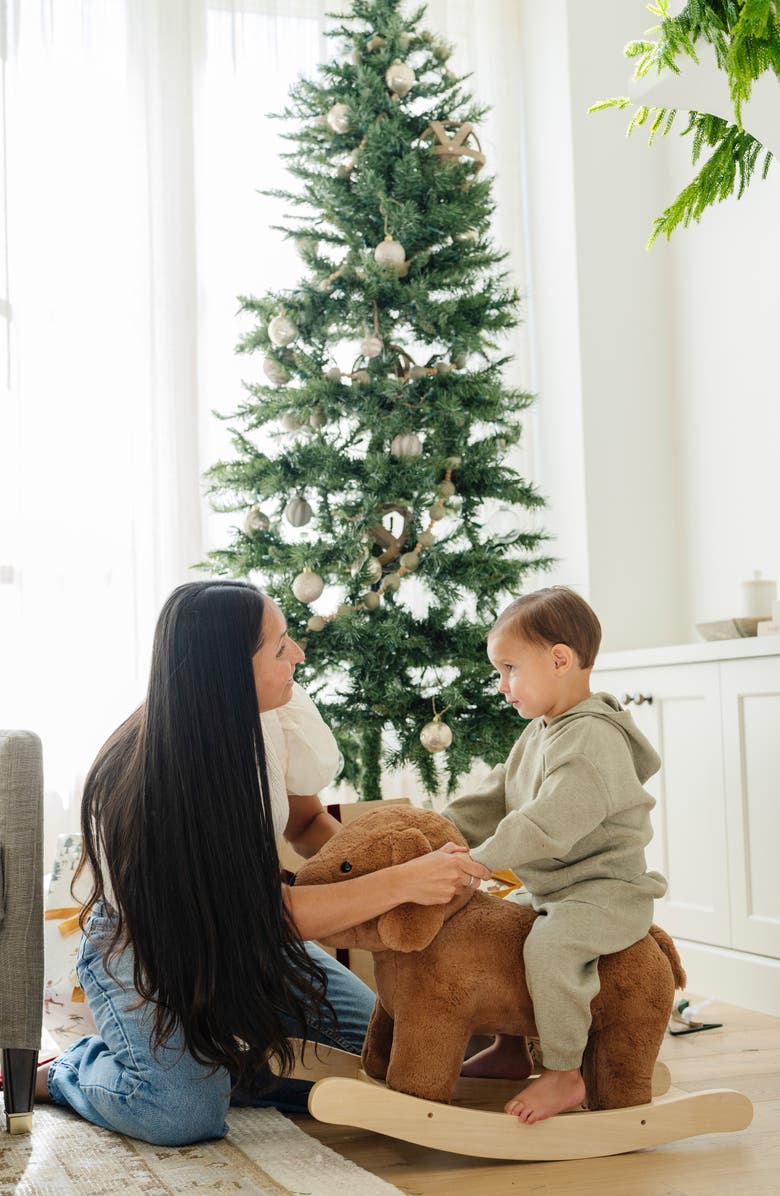 SARANONI Stuffed Animal Rocker, Alternate, color, Brown