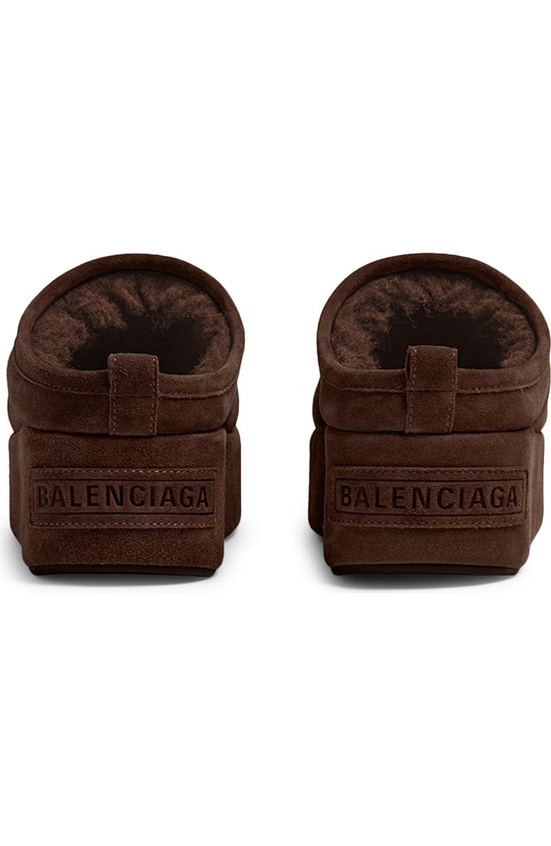 Balenciaga Alaska Slide Platform Clog, Alternate, color, 2929 Khaki Brown