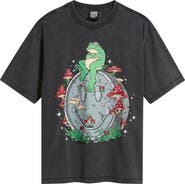 MARKET Smiley On the Slab Graphic Cotton T-Shirt