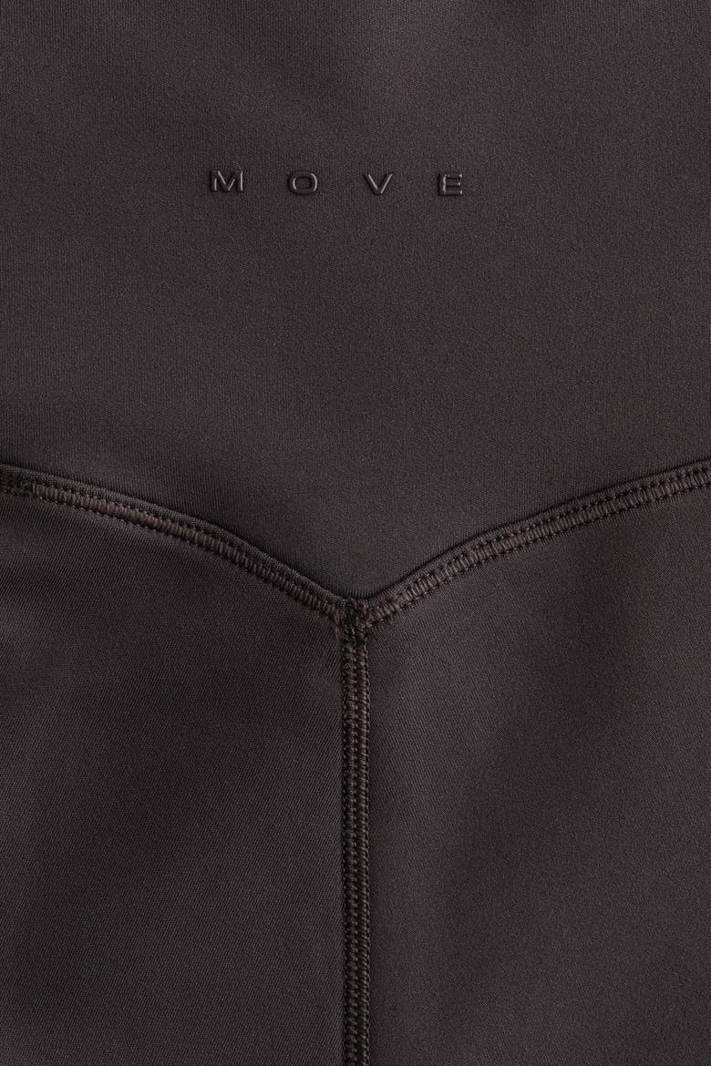 Flared Warm Fleece Leggings With Softmove, Alternate, color, Dark heather