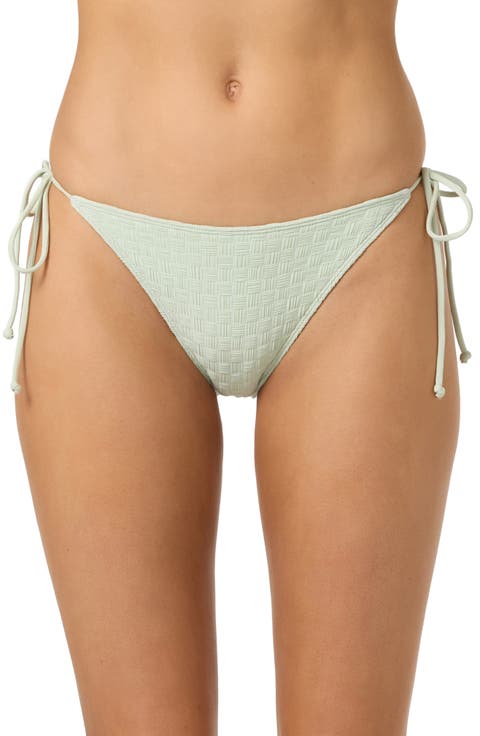 Willow Weave Maracas Side Tie Bikini Bottoms