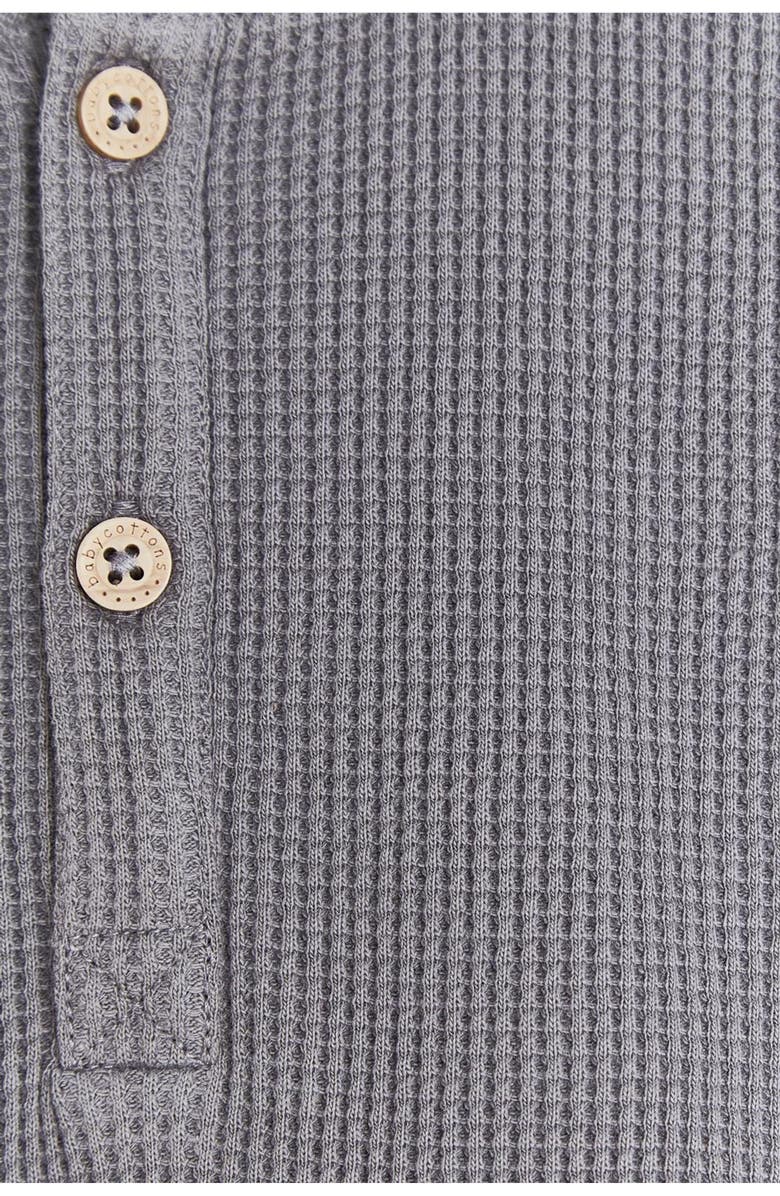 Babycottons Sweatshirt Waffle for Toddler, Alternate, color, Grey
