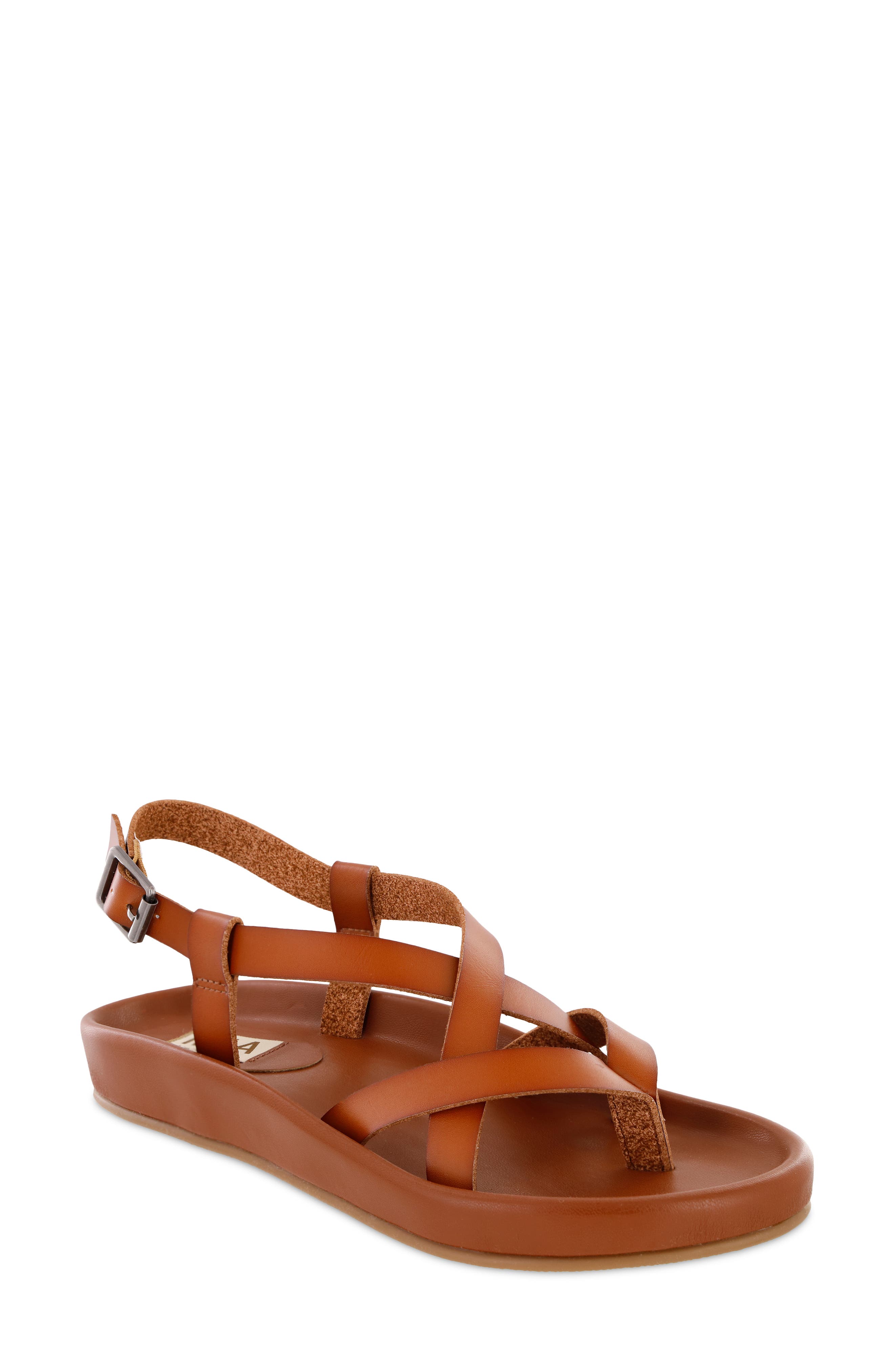 MIA Limited Edition Zurie Slingback Sandal, Main, color, Cognac