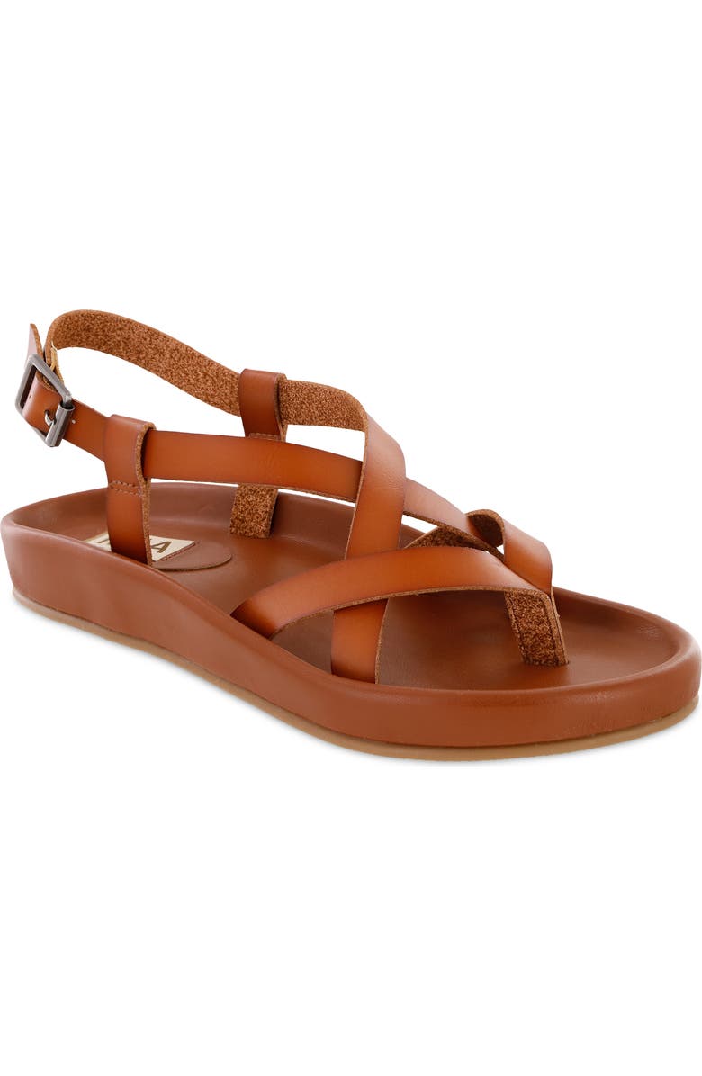MIA Limited Edition Zurie Slingback Sandal, Main, color, Cognac