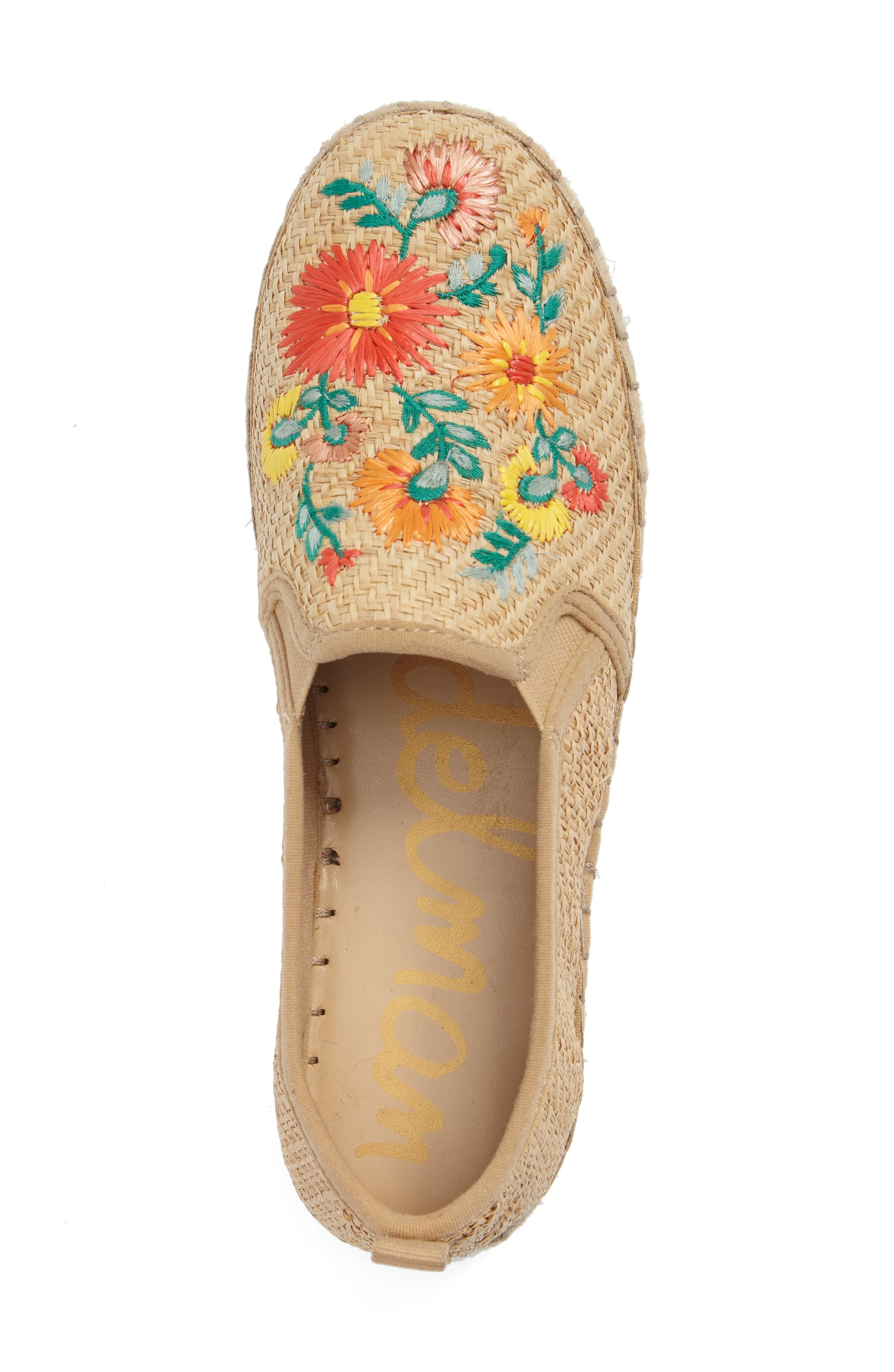Sam Edelman Carrin Embroidered Sneaker, Alternate, color, 