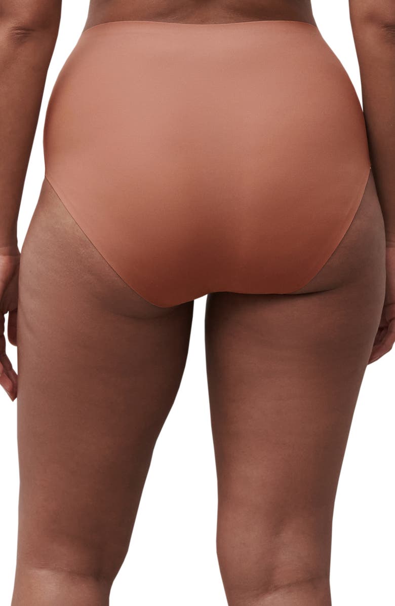 Chantelle Lingerie Soft Stretch Full Briefs, Alternate, color, Mocha Mousse