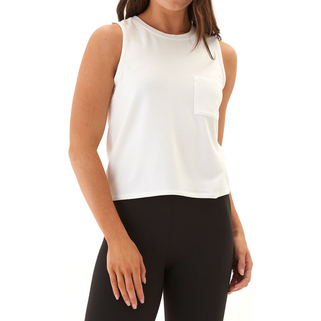 Threads 4 Thought Reba French Terry Tank In White
