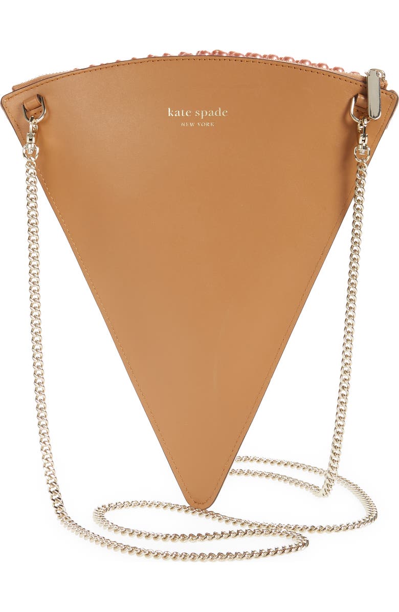 Kate Spade New York slice 3d pizza crossbody bag, Alternate, color,