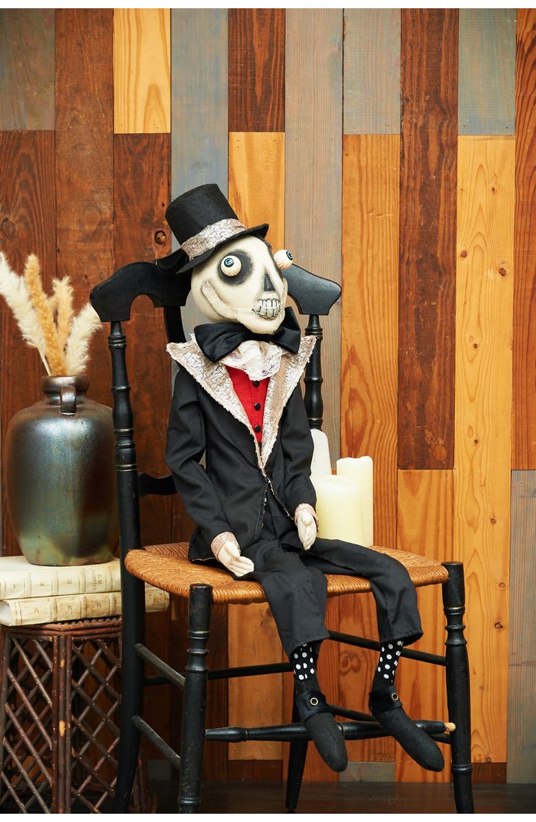 Gallerie II Bates Halloween Figure, Alternate, color, Black