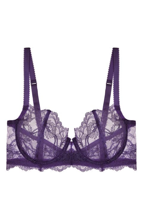 Anais Low Balconette Lace Underwire Bra