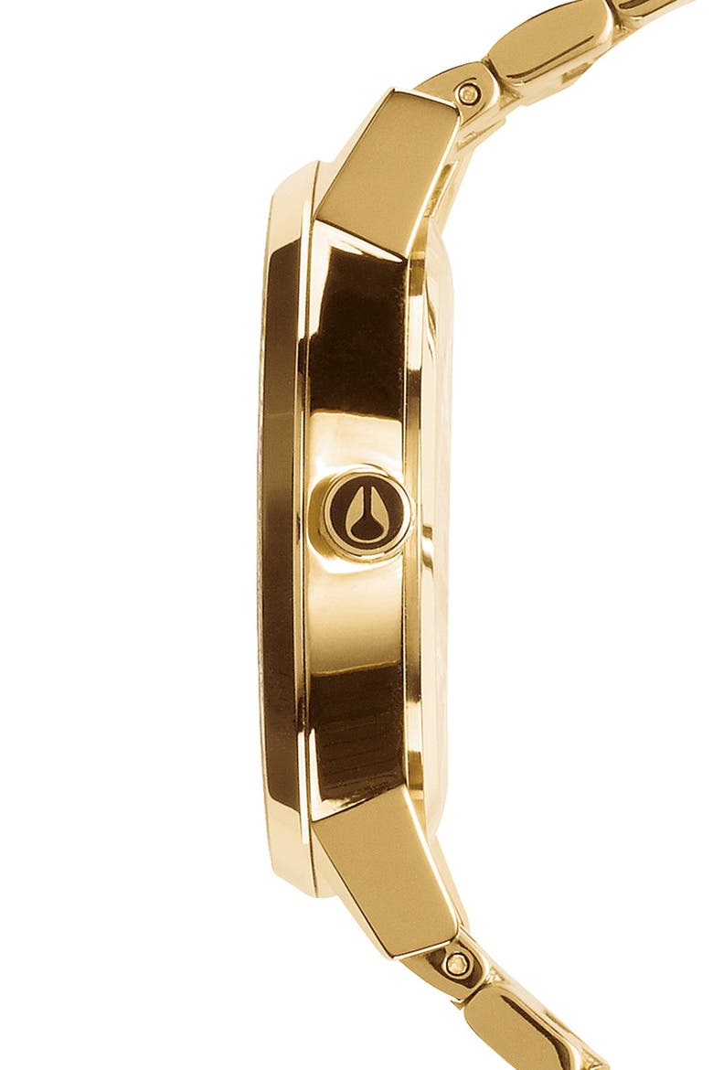 The Kensington Bracelet Watch, 37mm, Alternate, color, GOLD/ BLACK