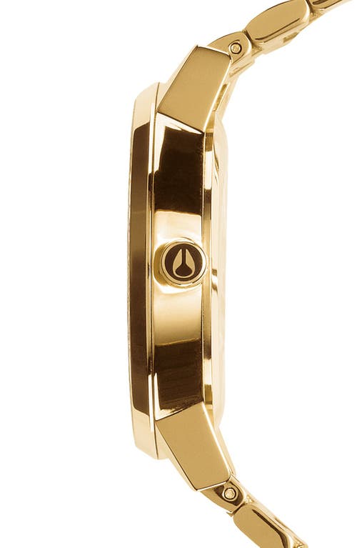 Nixon The Kensington Bracelet Watch, 37mm In Gold