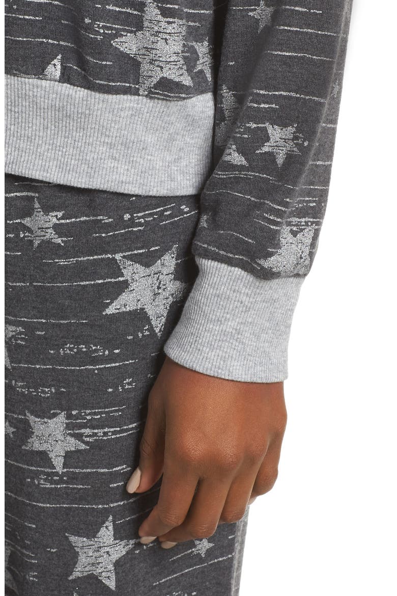 Long Sleeve Pajamas, Alternate, color, ARCTIC STARS