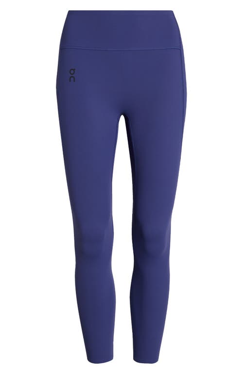 On Studio Crop Leggings In Purple