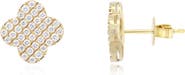The Lovery Fine Jewelry Diamond Clover Stud Earrings