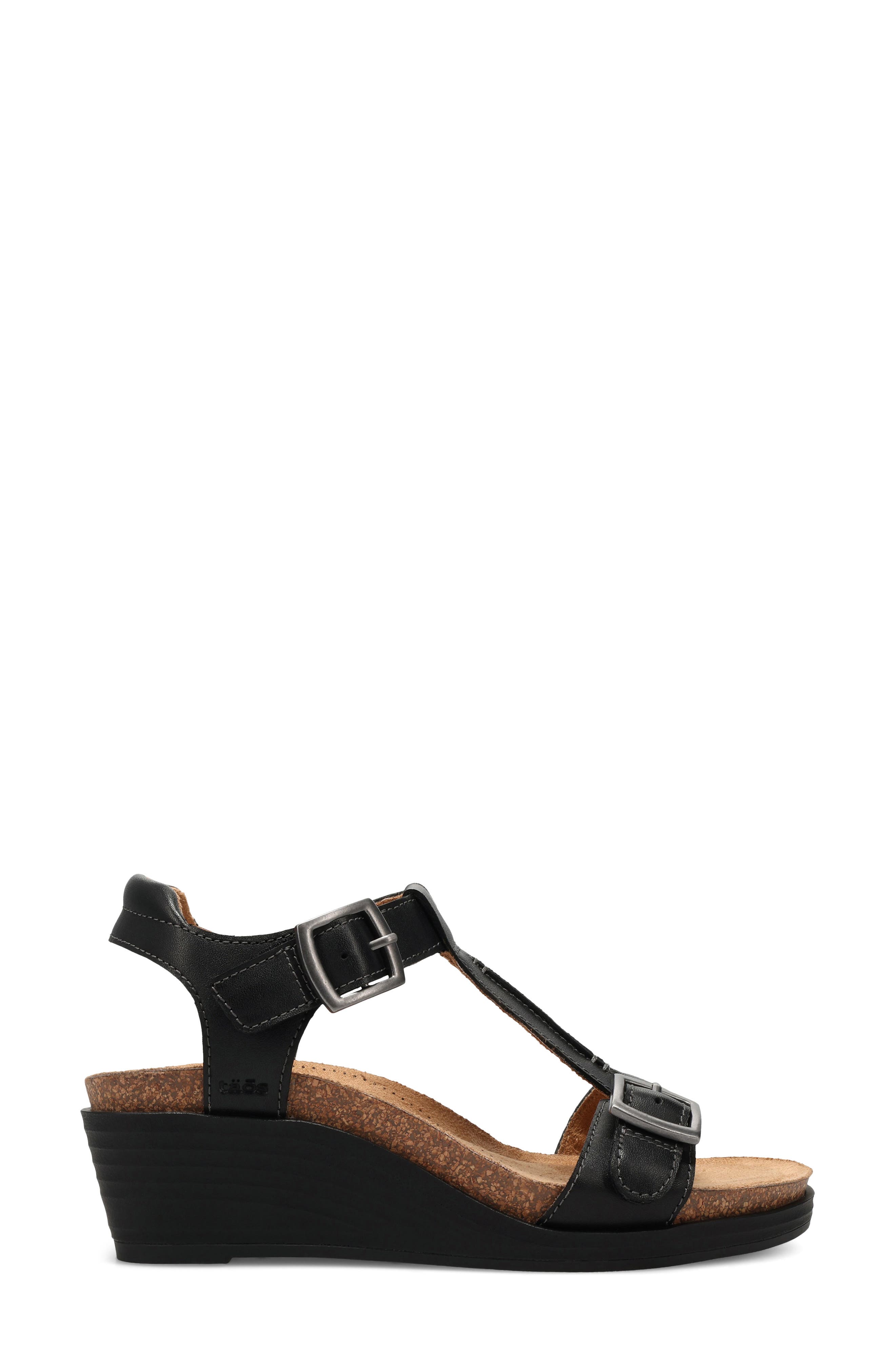 Taos Top Notch Ankle Strap Platform Wedge Sandal, Alternate, color, 