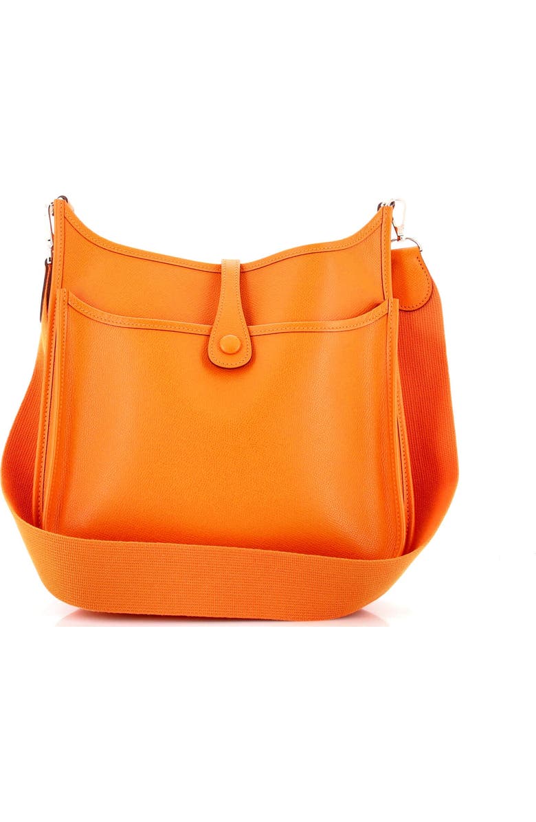 Pre-Owned Hermes Evelyne Bag Gen II Epsom PM, Alternate, color, Orange H