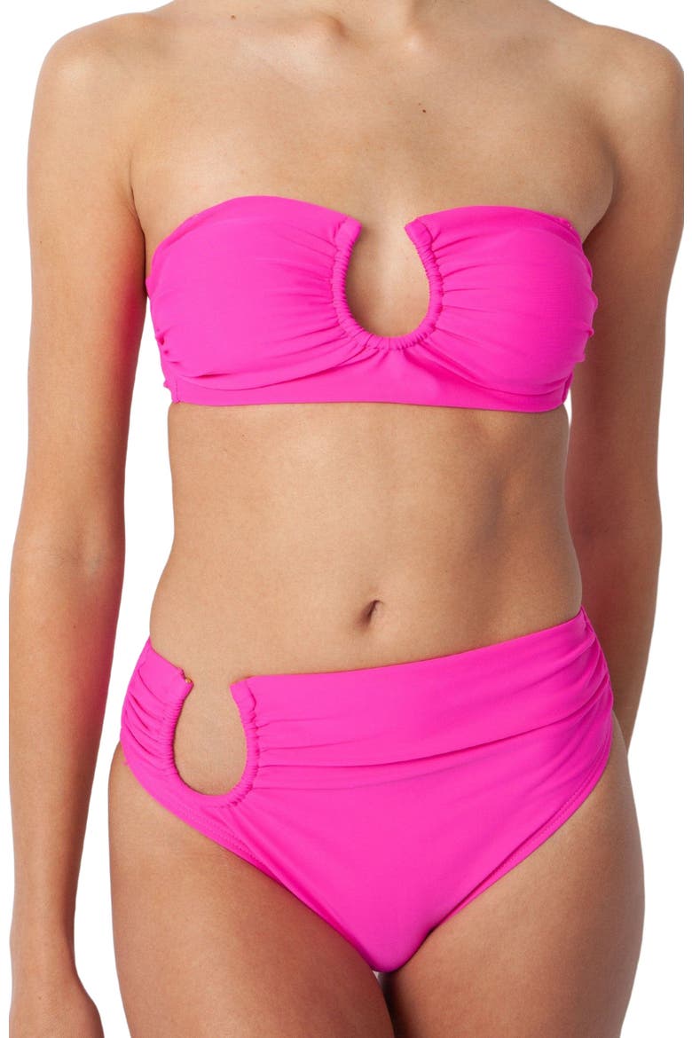 Sofia Bikini Swim Bottoms, Alternate, color, Hibiscus