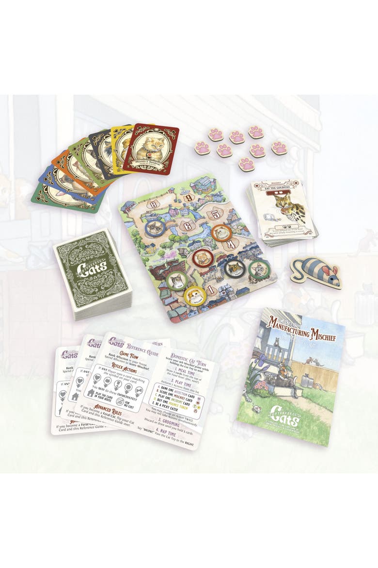 Cantankerous Cats 3rd Edition Card Game, Alternate, color, Multicolored