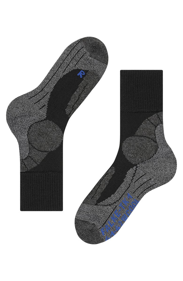 Falke TK1 Adventure Cool Hiking Socks, Alternate, color, Black-Mix