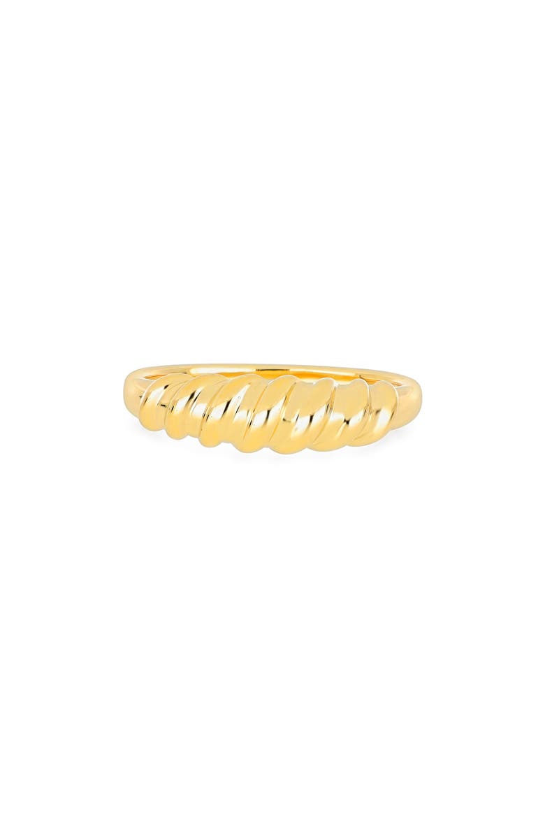 Jumbo Twist Ring, Main, color, 14KYG