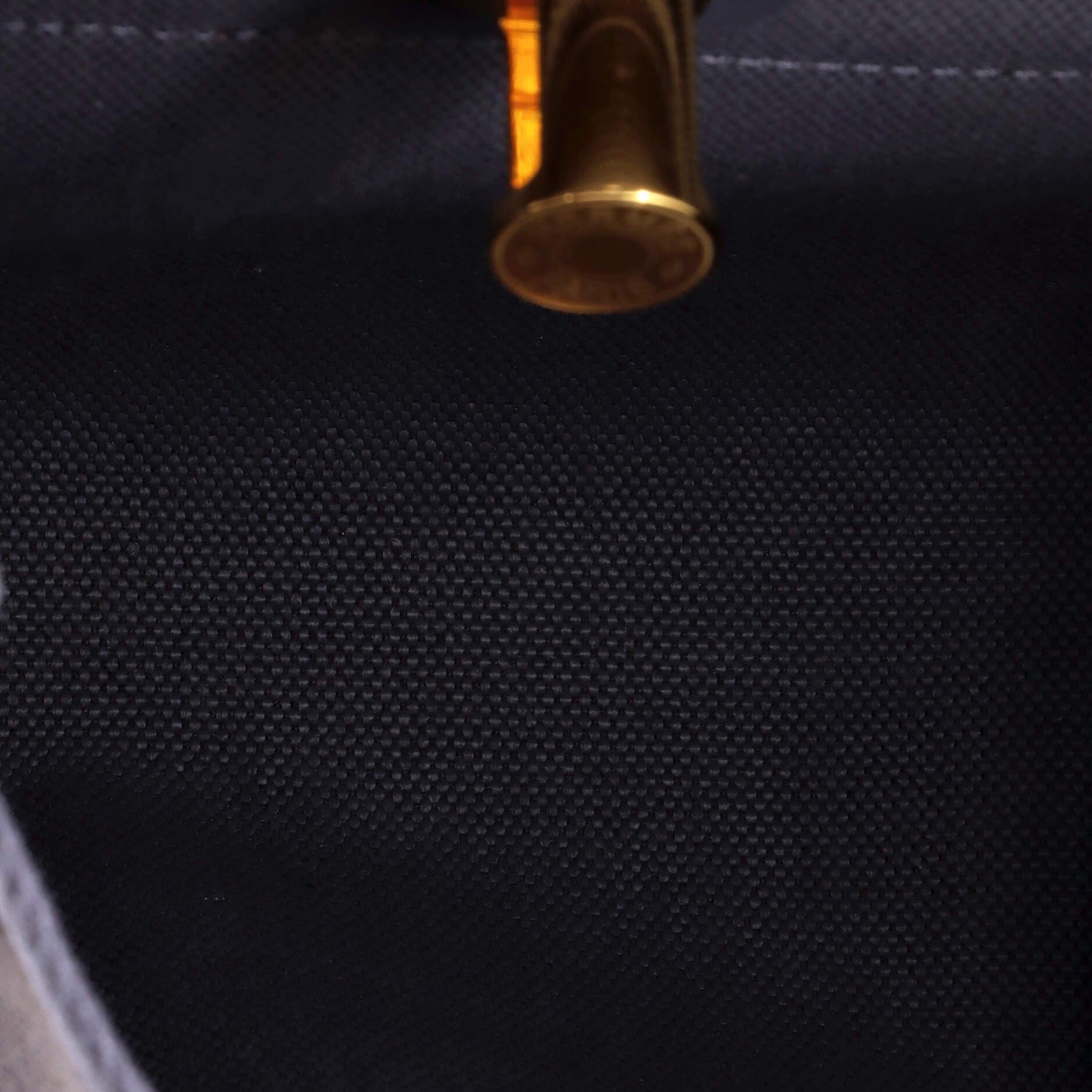 Pre-Owned Hermes Herbag Zip Toile and Leather 20, Alternate, color, Gris Misty