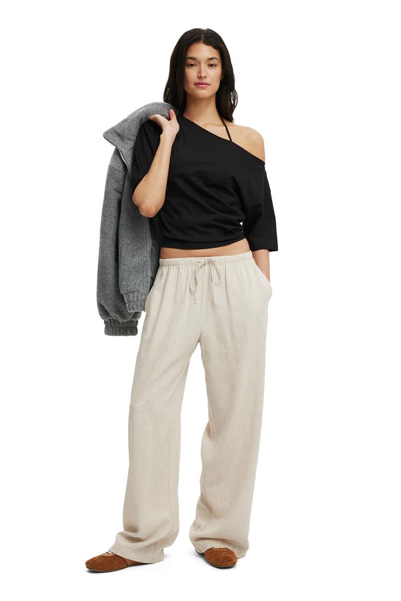 Women's Haven Wide Leg Pant, Alternate, color, Natural