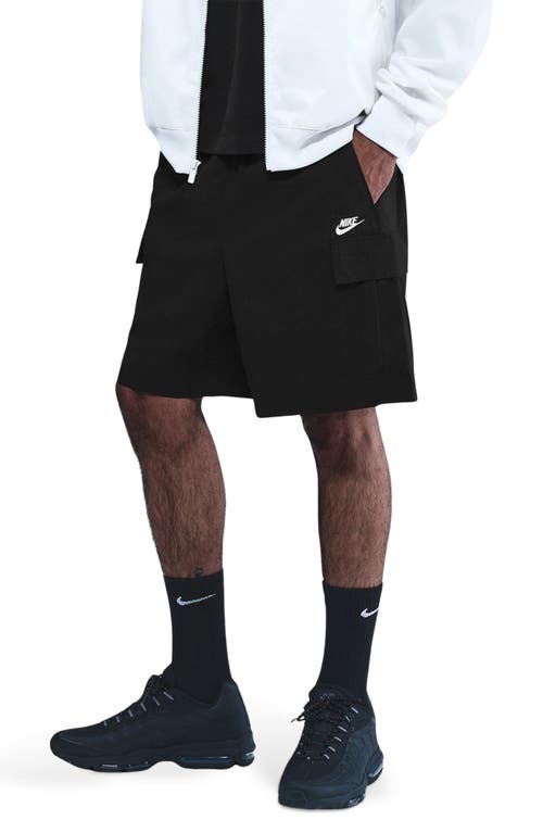 Nike Club Utility Shorts In Black
