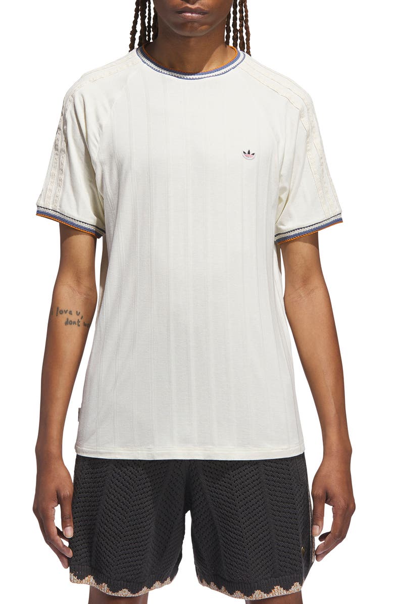 ADIDAS ORIGINALS X CLOT BY EDISON CHEN Rib T-Shirt, Main, color, 
