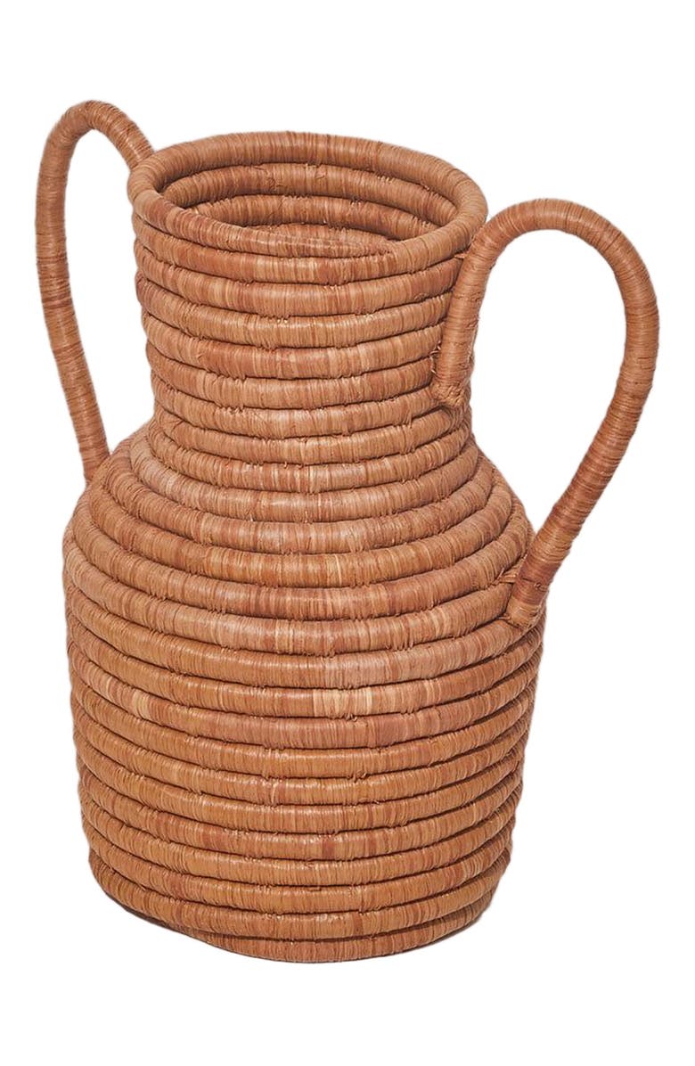 indego africa Isi Double Handle Jug, Main, color, Brown