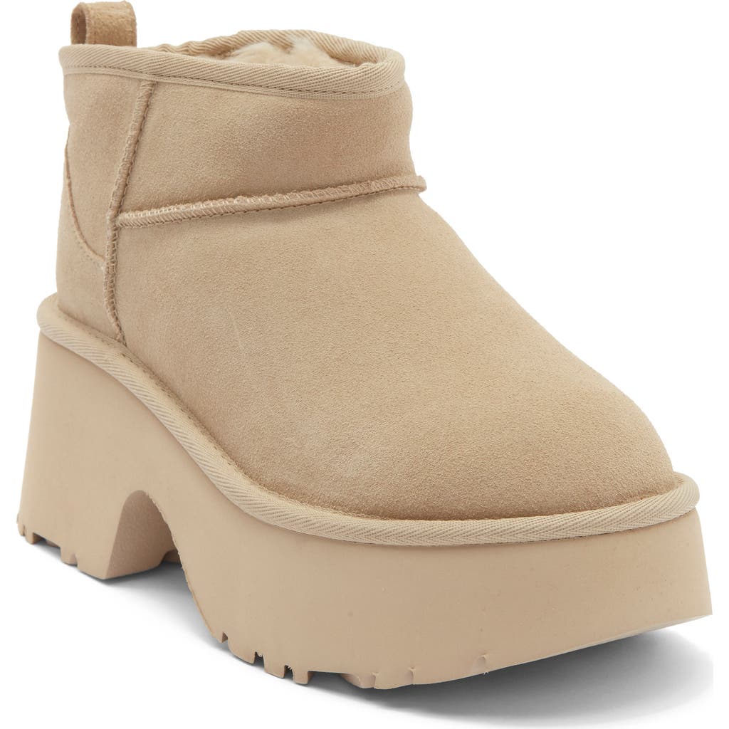 Ugg ® Classic Ultra Mini New Heights Platform Boot In Yellow
