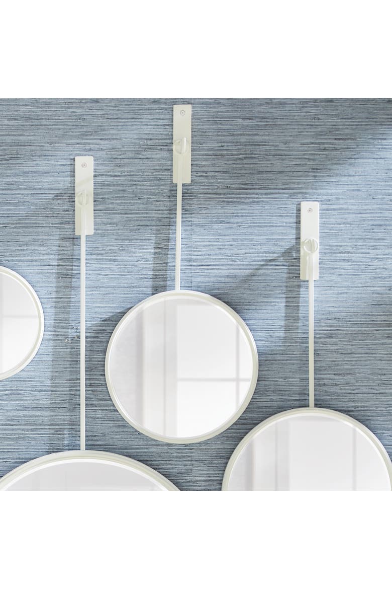 Maison Noir Pendulum Mirrors Set of 5, Alternate, color, White