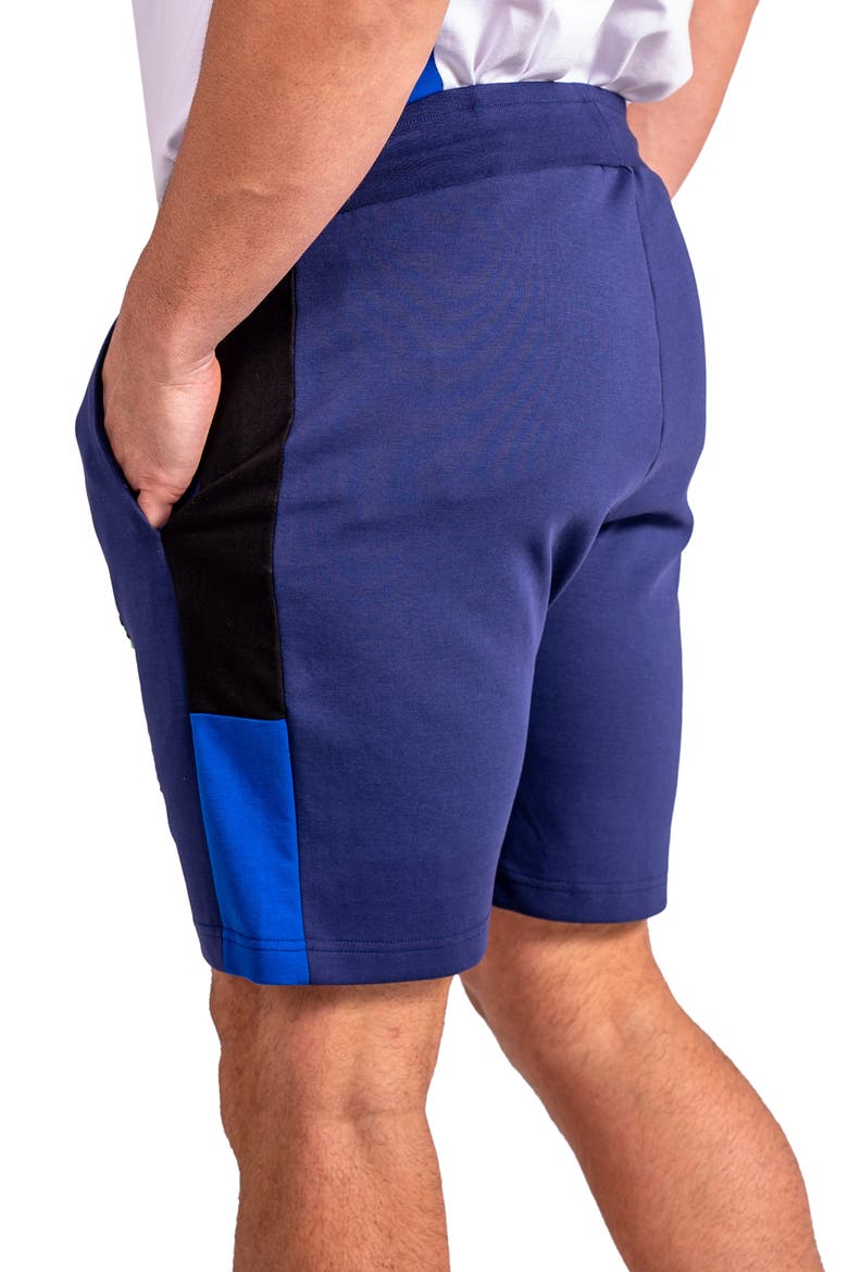 Resistanceemb Blue Shorts, Alternate, color, BLUE