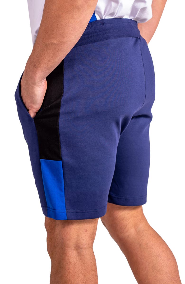 Maceoo Resistanceemb Blue Shorts, Alternate, color,