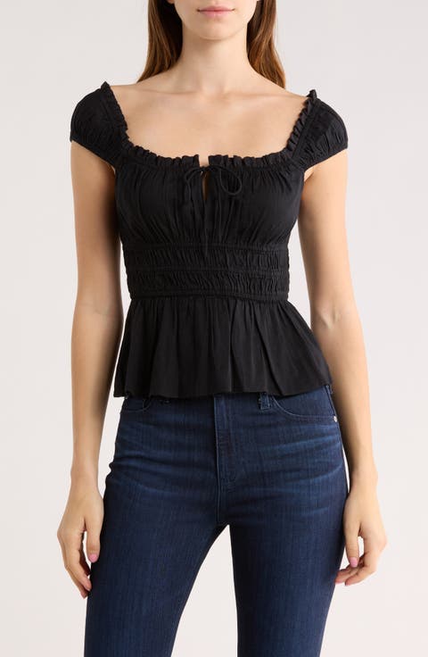 Pretty Peplum Top