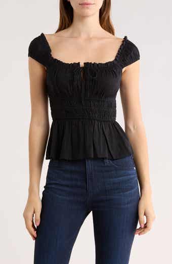 Abound Pretty Peplum Top